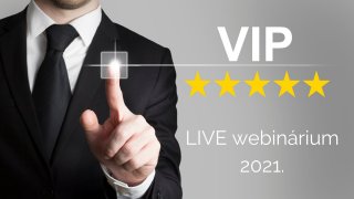 2021 VIP LIVE webinárium csomag